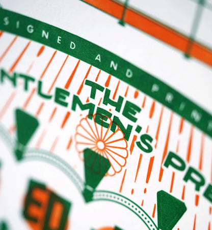 Hrvst.Store - Lau Pa Sat Letterpress Print