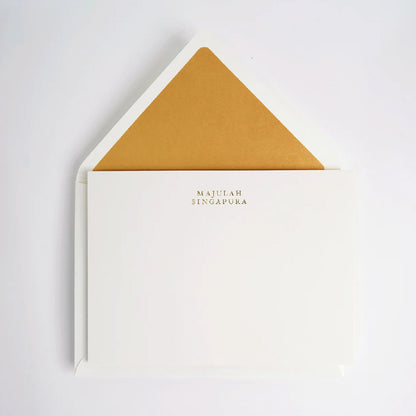 Hrvst.Store - Singapura Imprints Notecard