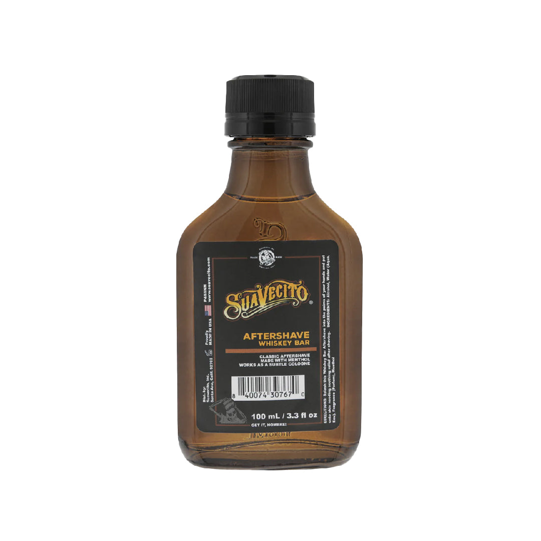 Suavecito - Whiskey Bar Aftershave, 100ml - The Panic Room