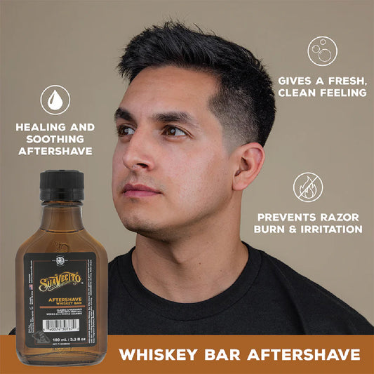 Suavecito - Whiskey Bar Aftershave, 100ml - The Panic Room