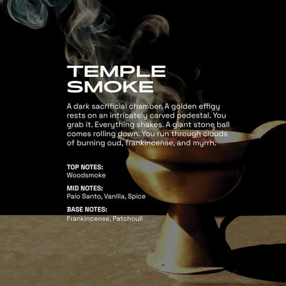 Beardbrand - Mustache Wax, Temple Smoke, 4.25g