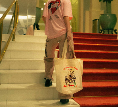 ZHA HUO DIAN - OMQ x ZHD Tote Bag, Steamboat - The Panic Room