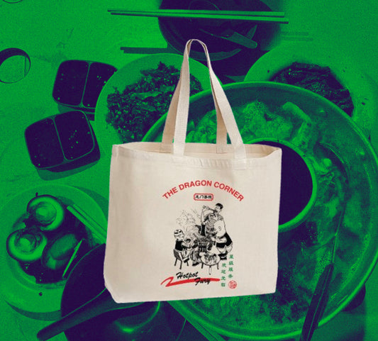ZHA HUO DIAN - OMQ x ZHD Tote Bag, Steamboat - The Panic Room