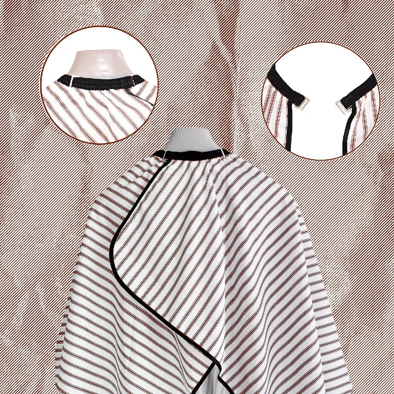 Cutting Cape, Brown and White Stripes - The Panic Room