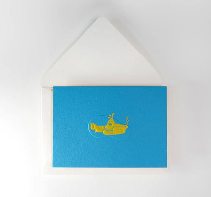 Hrvst.Store - Yellow Submarine Postcard, A6