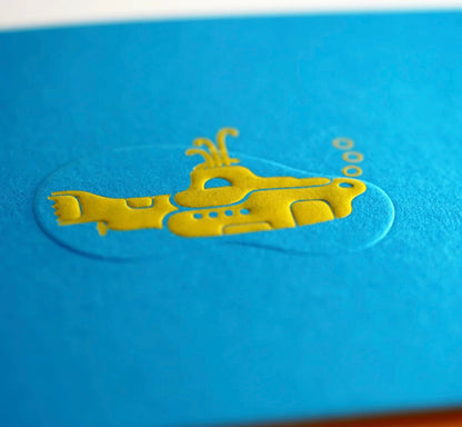 Hrvst.Store - Yellow Submarine Postcard, A6