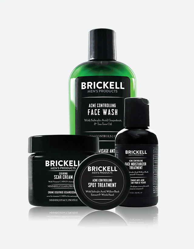 Brickell Men's Products - Acne Controlling System for Men - The Panic Room