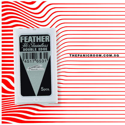 Feather - Double Edge Razor Hi-Stainless, 100pcs