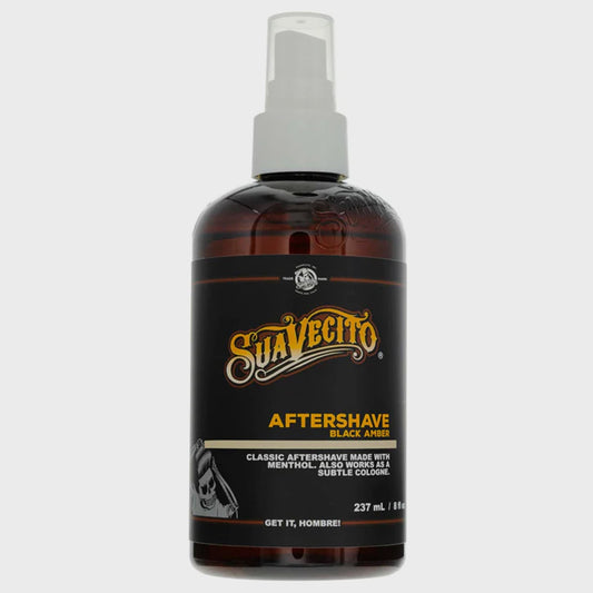 Suavecito - Black Amber Aftershave, 237ml - The Panic Room