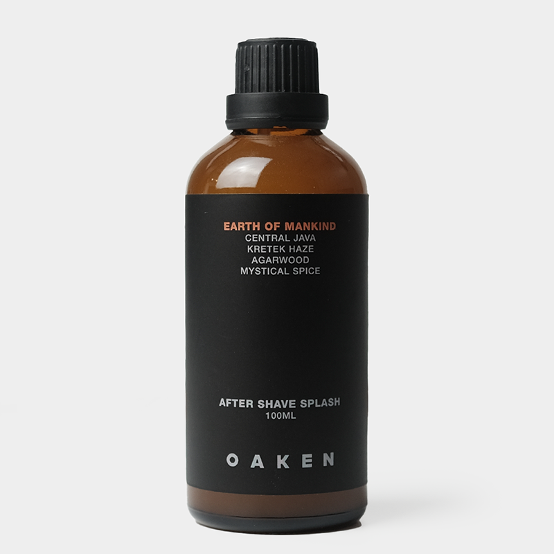 Oaken Lab - Aftershave Splash, Earth of Mankind, 100ml - The Panic Room