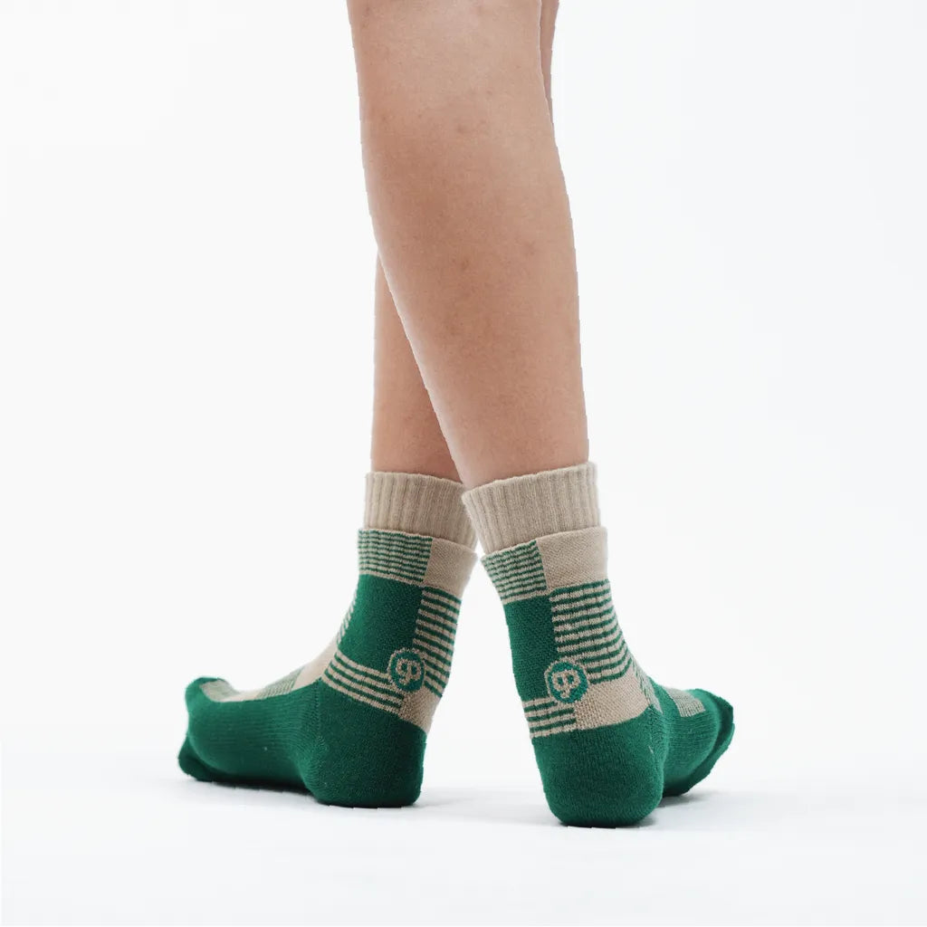 GOODPAIRSOCKS - Late For Summer, Green Ketupat - The Panic Room
