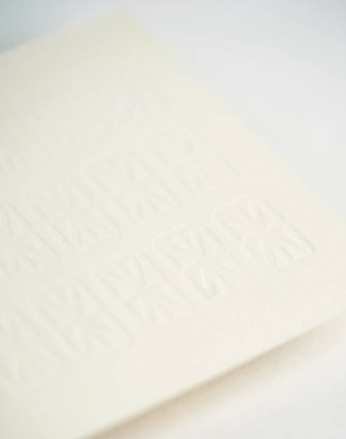 Hrvst.Store - Blind Time Postcard, A6, Letterpress - The Panic Room