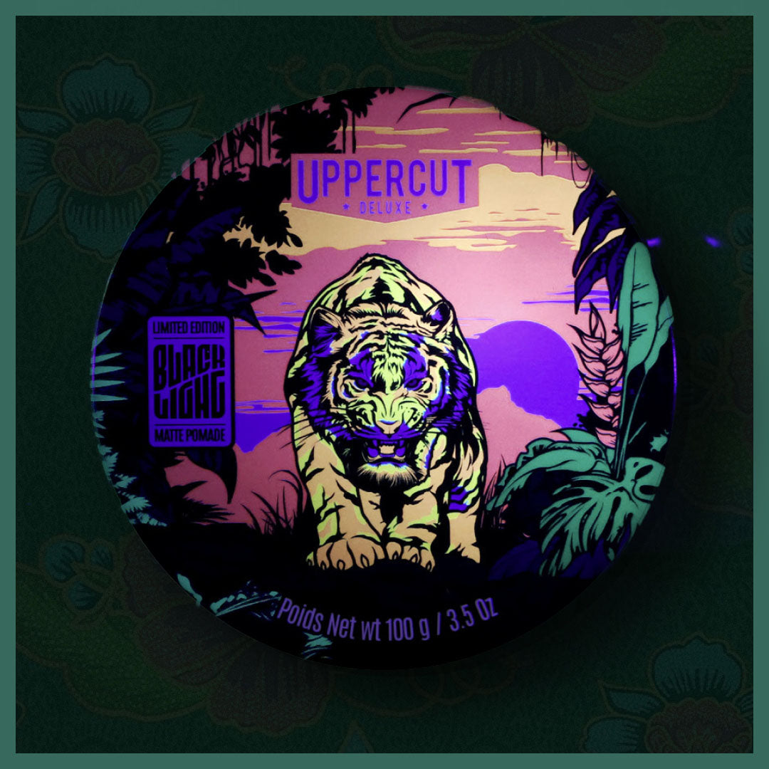 Uppercut Deluxe - Matte Pomade, Black Light, 100g - The Panic Room