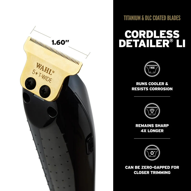 Wahl - 5 Star Series Cord/Cordless Barber Combo