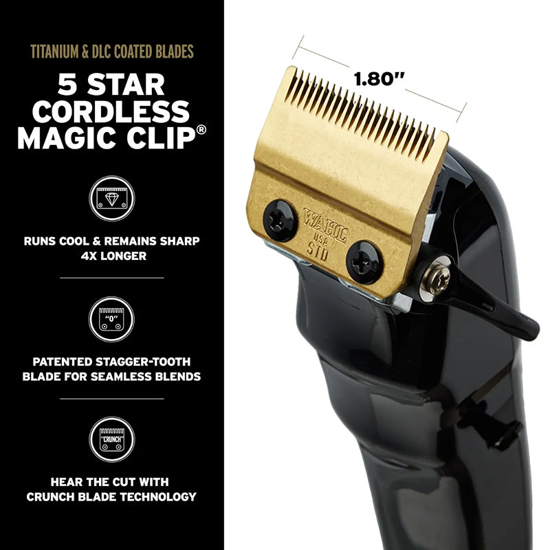 Wahl - 5 Star Series Cord/Cordless Barber Combo