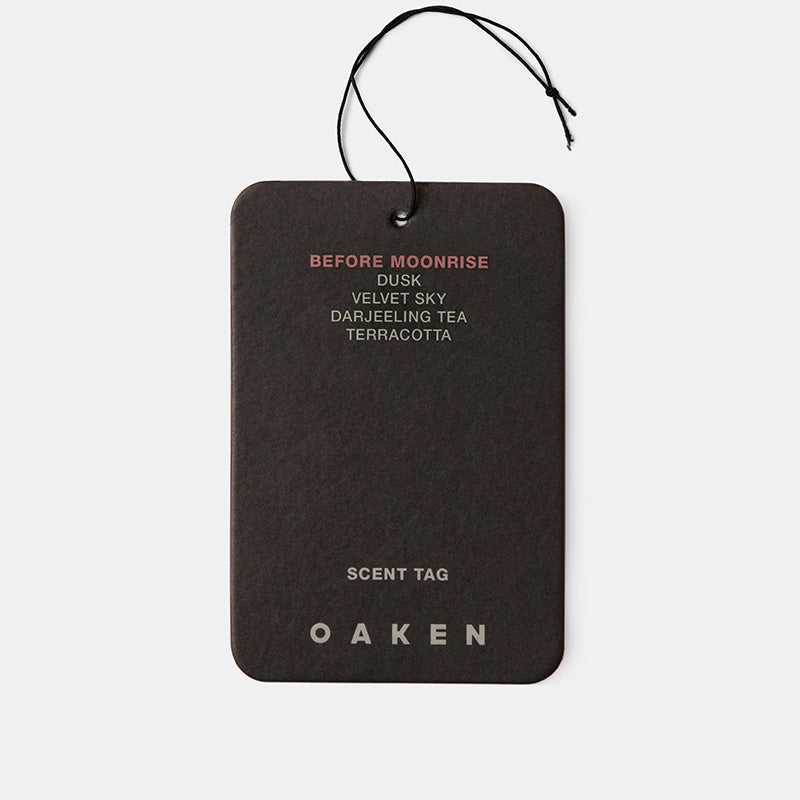 Oaken Lab - Scent Tag, Before Moonrise - The Panic Room