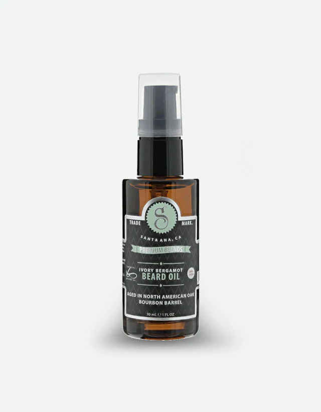Suavecito - Premium Blends Ivory Bergamot Beard Oil, 30ml - The Panic Room