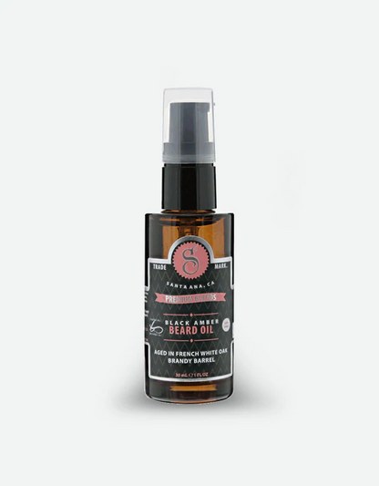 Suavecito - Premium Blends Black Amber Beard Oil, 30ml - The Panic Room