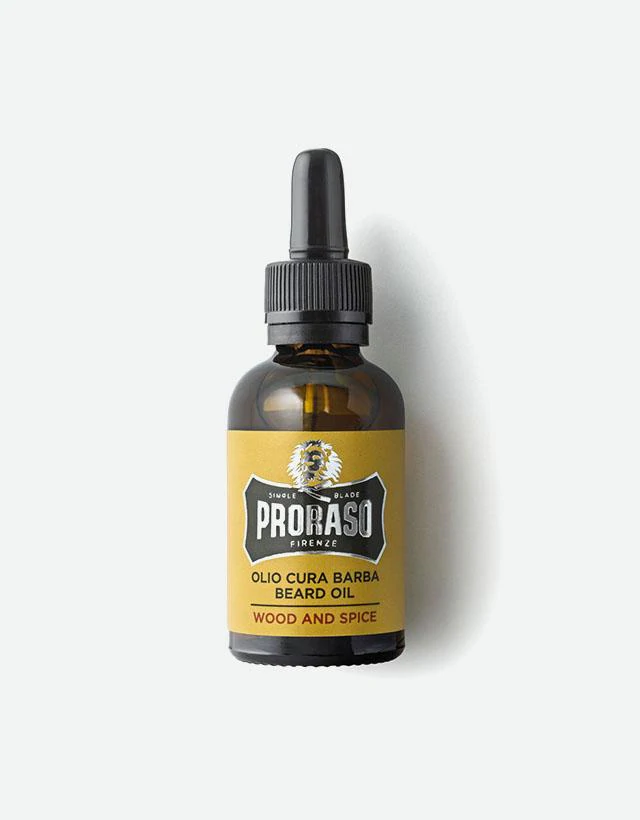 Proraso - Beard Oil, Wood & Spice, 30ml - The Panic Room