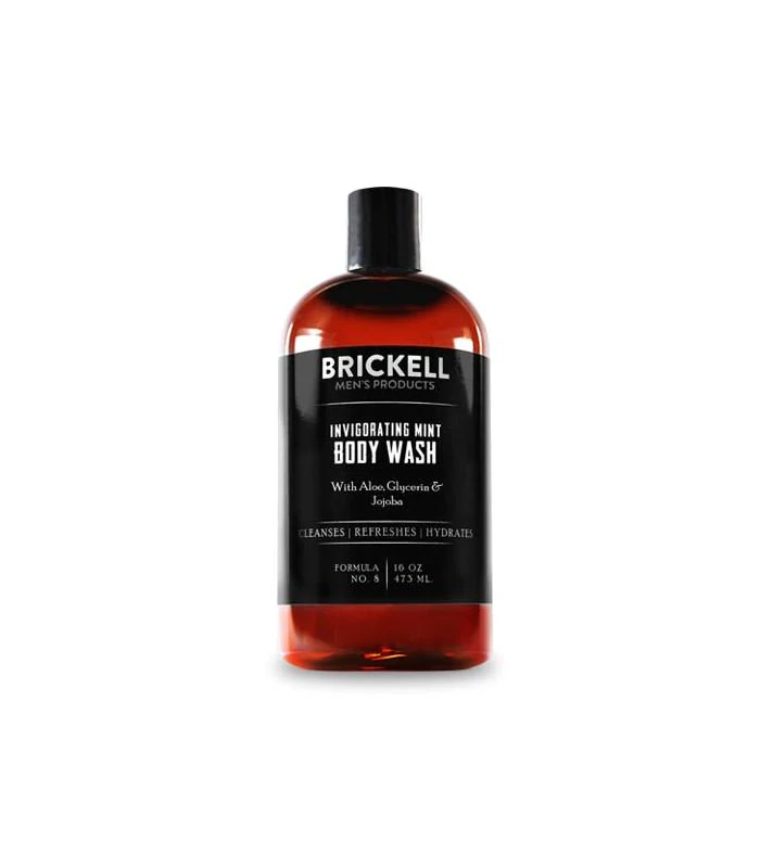 Brickell Men's Products - Invigorating Mint Body Wash, 473ml - The Panic Room