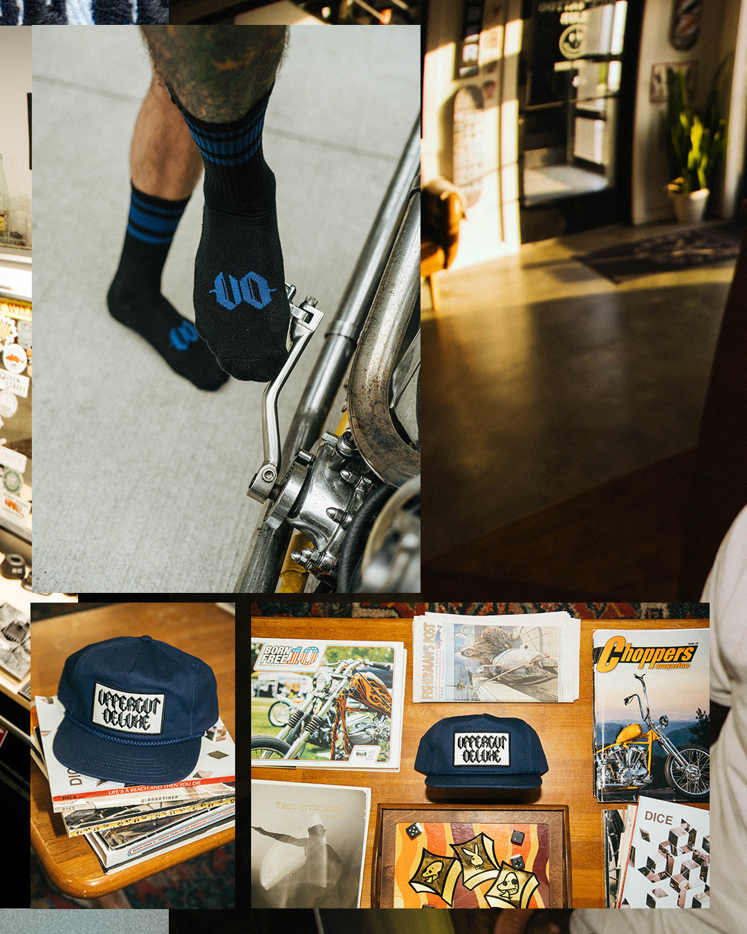 Uppercut Deluxe - Cap ( Working Blues ) - The Panic Room