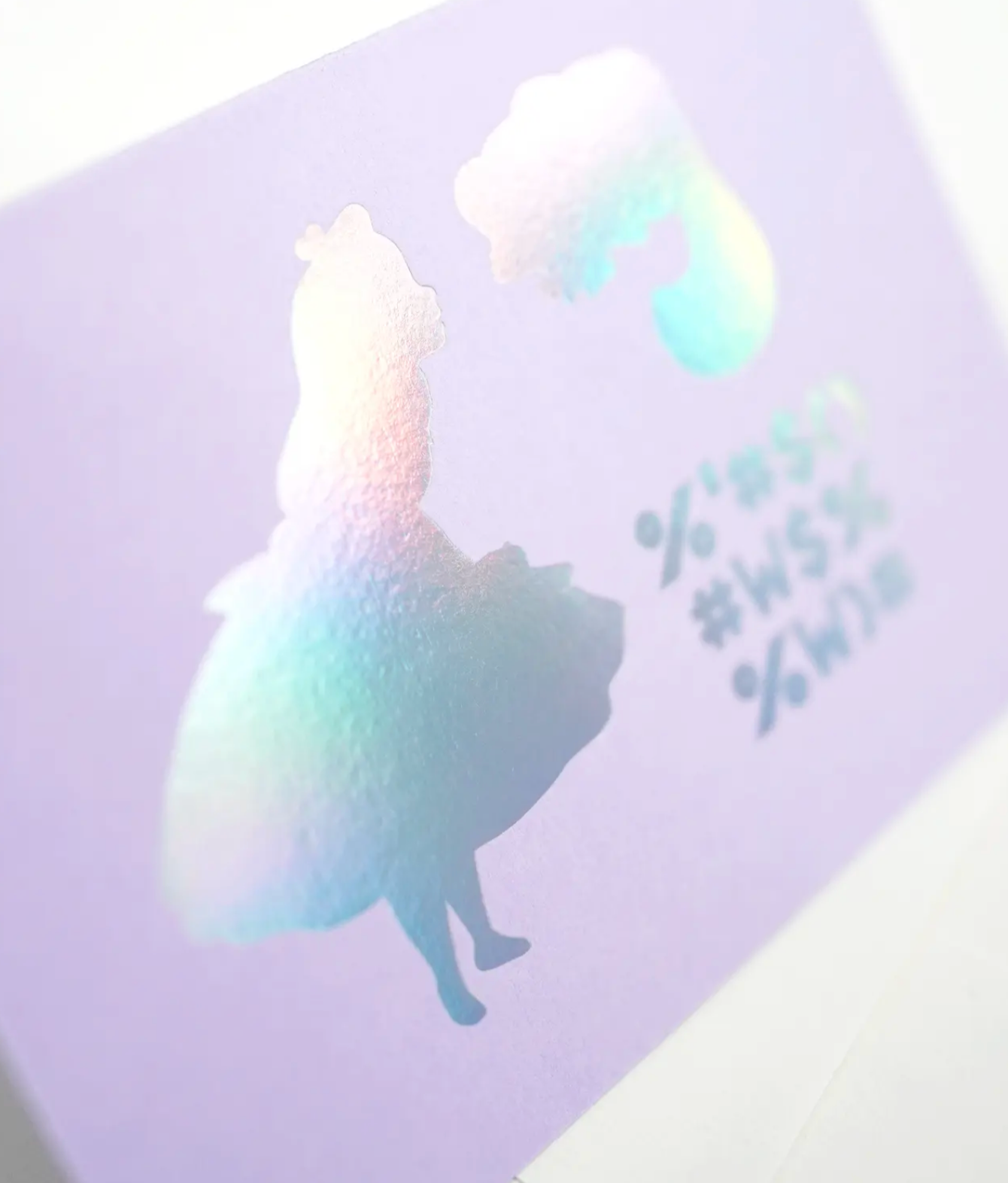 Hrvst.Store - Alice in Wonderland Greeting Card, A6, Letterpress - The Panic Room