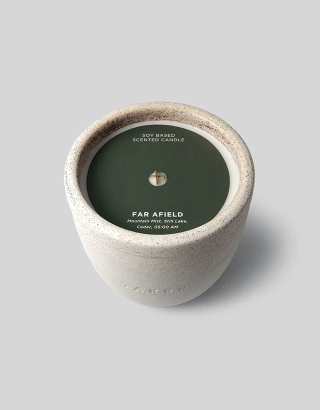Oaken Lab - Ceramic Candle, Far Afield, 330g - The Panic Room