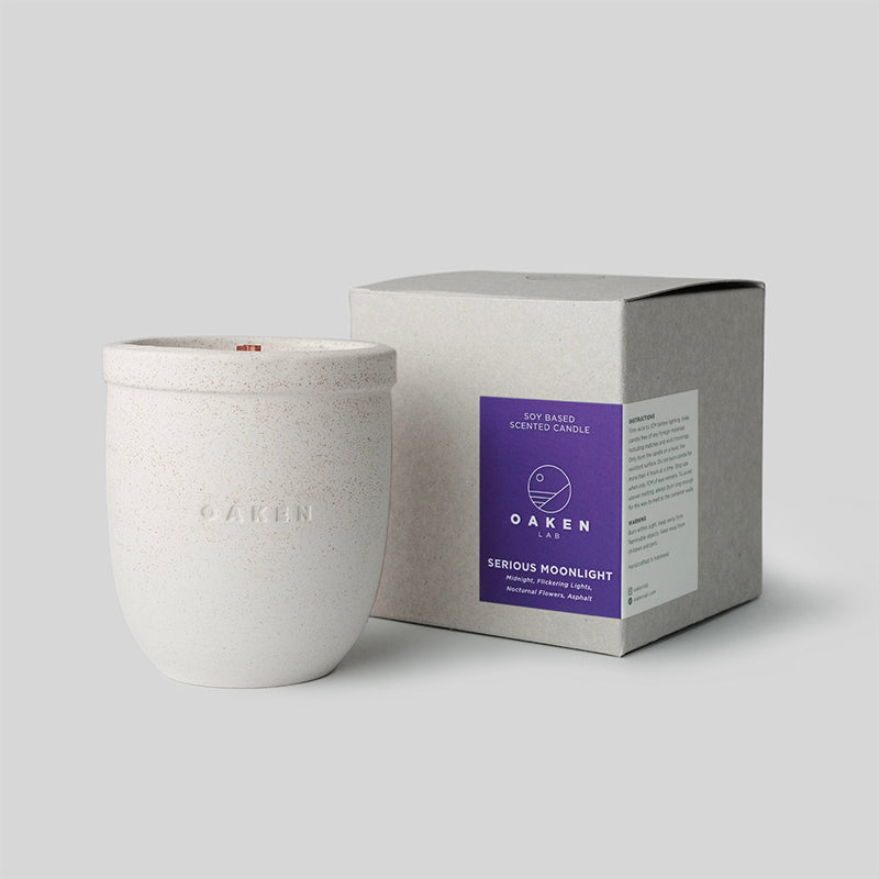 Oaken Lab - Ceramic Candle, Before Moonrise, 200g - The Panic Room