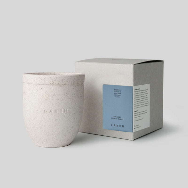 Oaken Lab - Ceramic Candle, Sanctum, 200g - The Panic Room