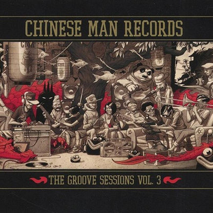 Chinese Man - Groove Sessions Vol. 3 [3LP] - The Panic Room