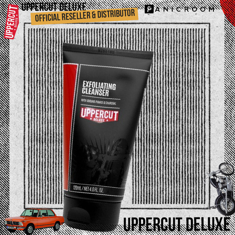 Uppercut Deluxe - Exfoliating Cleanser, 120ml - The Panic Room
