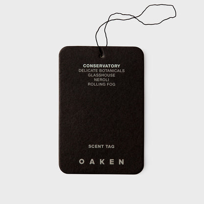 Oaken Lab - Scent Tag, Conservatory - The Panic Room