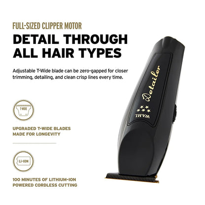 Wahl - 5 Star Series Cord/Cordless Barber Combo