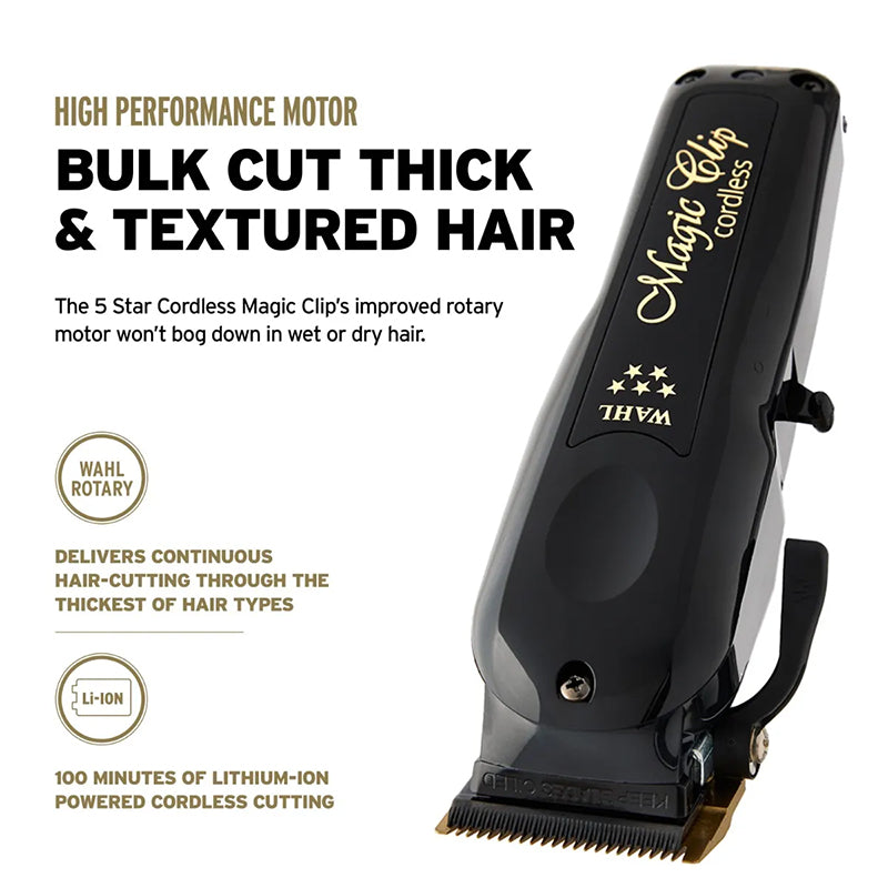 Wahl - 5 Star Series Cord/Cordless Barber Combo