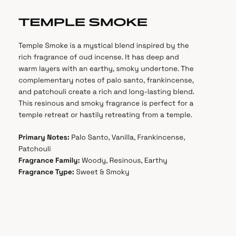 Beardbrand - Beard Oil, Temple Smoke - The Panic Room