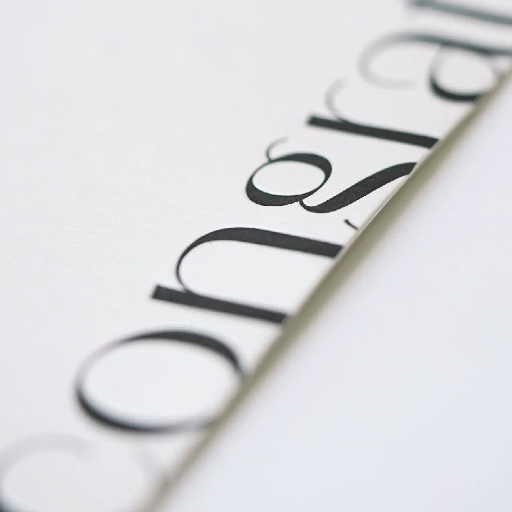 Hrvst.Store - Congrats You Did Great, A6, Letterpress - The Panic Room