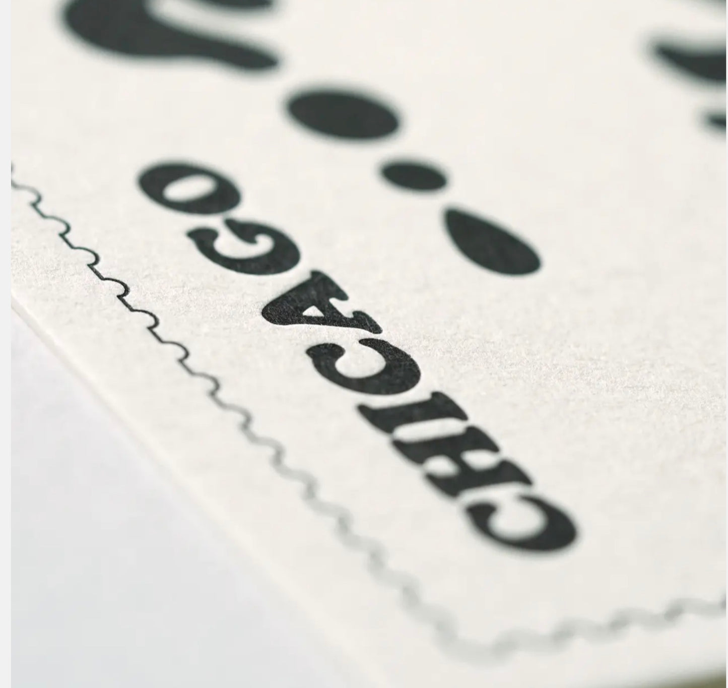 Hrvst.Store - Cooper Black Postcard, A6, Letterpress