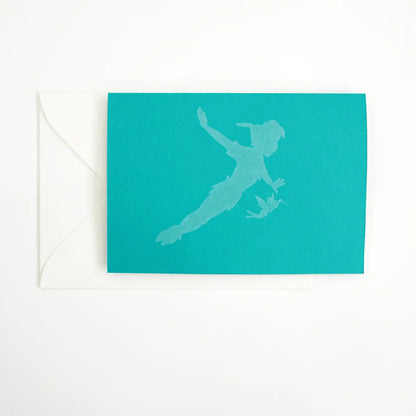 Hrvst.Store - Peter Pan Greeting Card, A6, Letterpress - The Panic Room