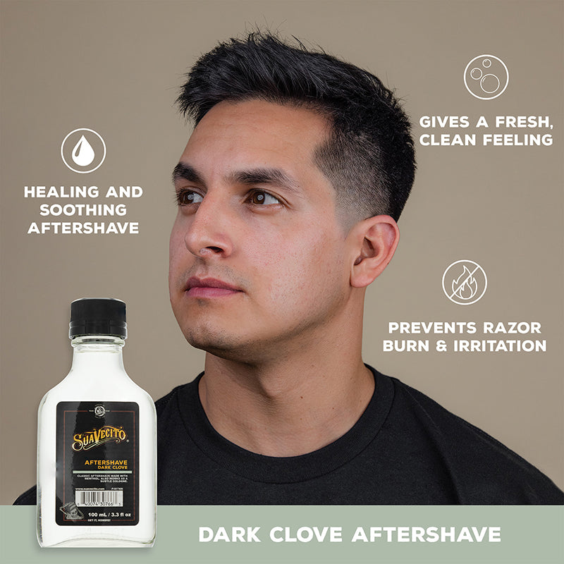 Suavecito - Dark Clove Aftershave, 100ml - The Panic Room