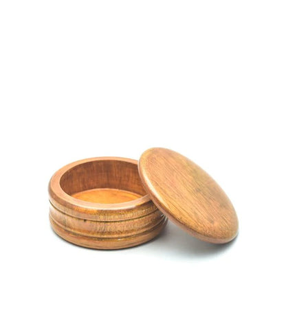 Parker - WB3, Honey Mango Wood Shaving Soap Bowl - The Panic Room