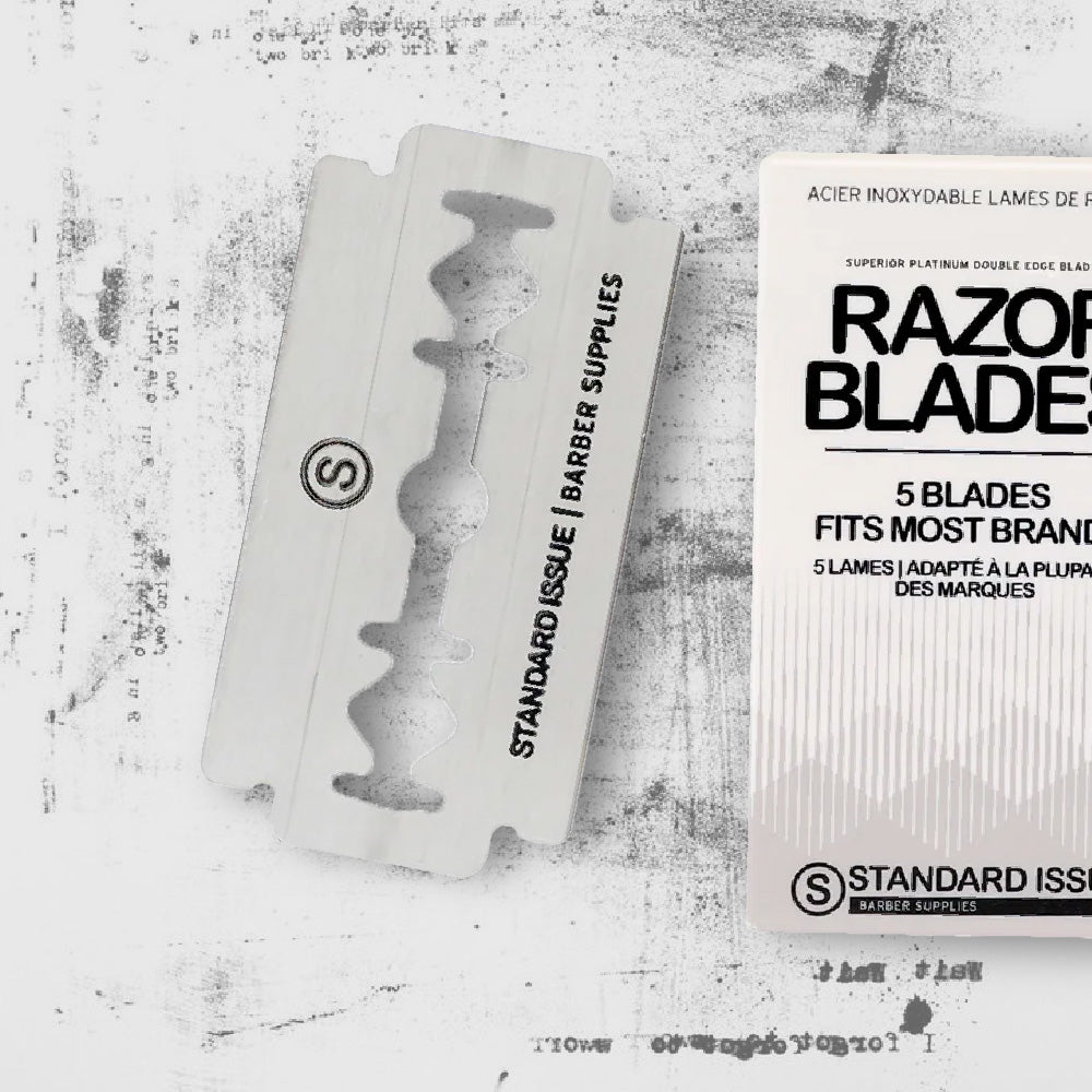Standard Issue - Double Edge Razor Blades, 100 Blades – The Panic Room