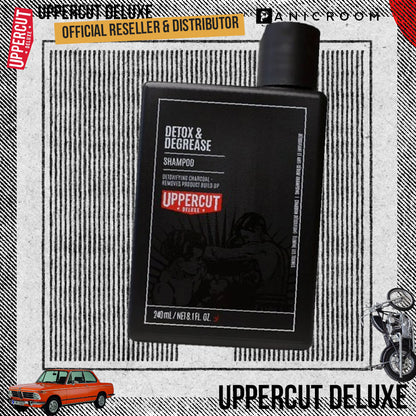 Uppercut Deluxe - Detox and Degrease Shampoo, 240ml