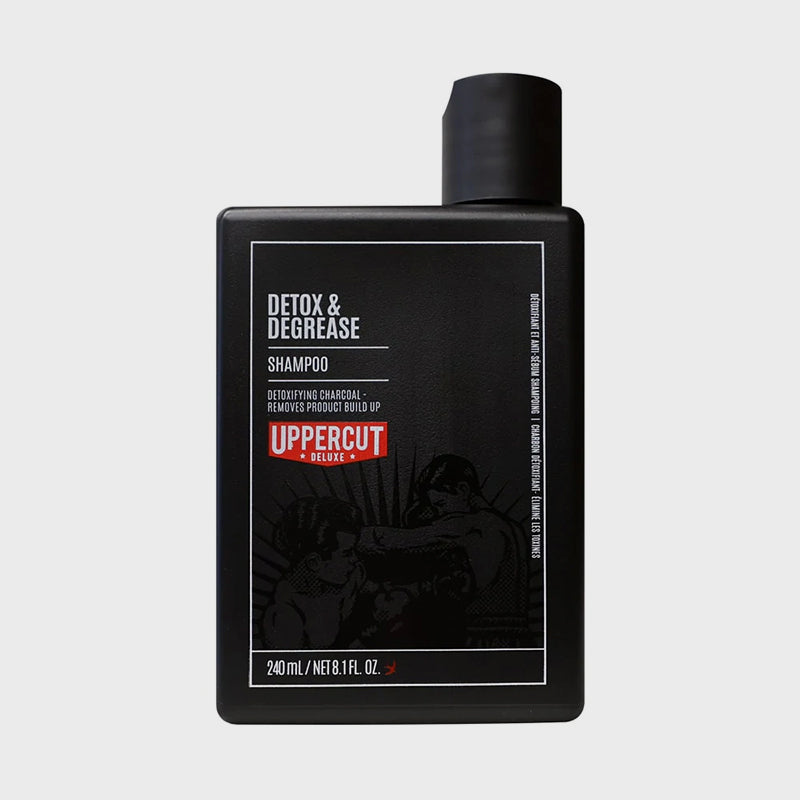 Uppercut Deluxe - Detox and Degrease Shampoo, 240ml - The Panic Room