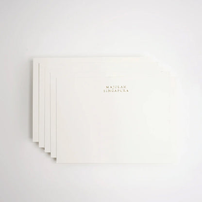 Hrvst.Store - Singapura Imprints Notecard