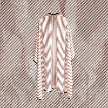Cutting Cape, Brown and White Stripes - The Panic Room