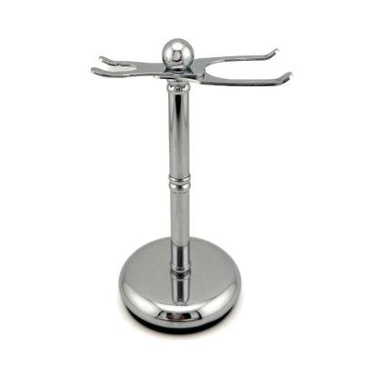 Parker - Safety Razor and Brush Stand, Chrome, Adjustable - The Panic Room