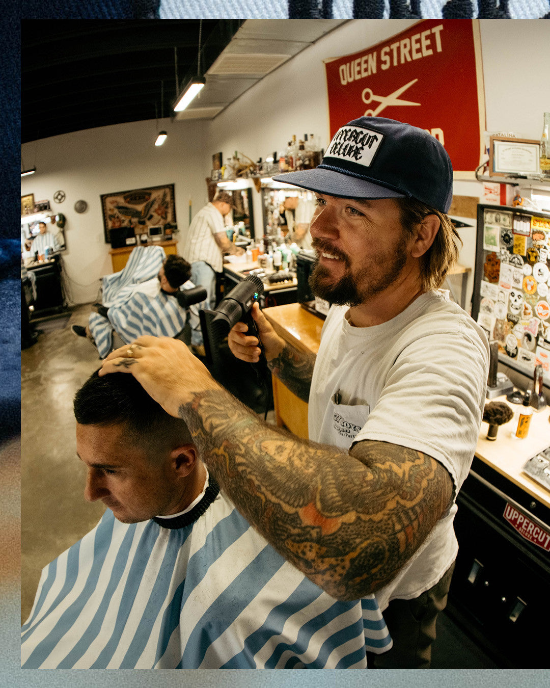 Uppercut Deluxe - Cap ( Working Blues ) - The Panic Room