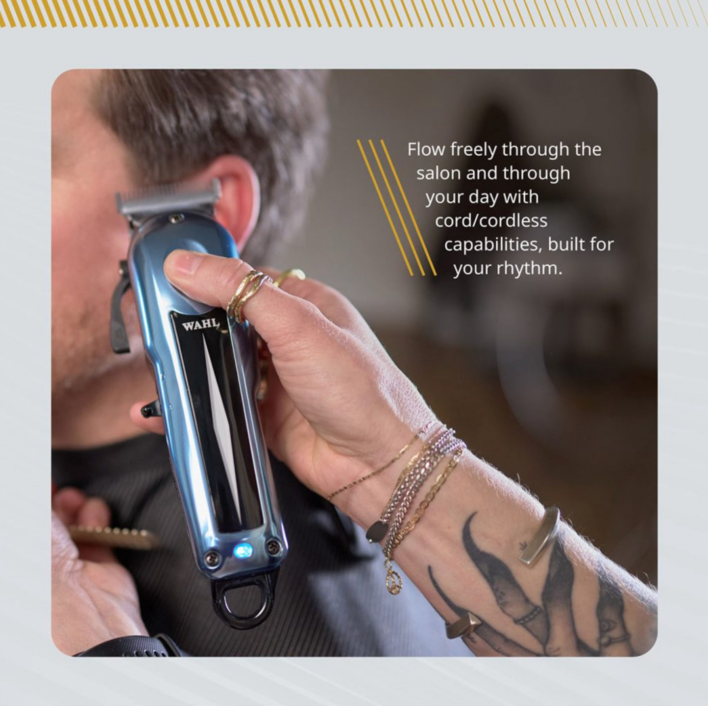 Wahl - Super Taper X, Professional Cord/Cordless Clipper - The Panic Room