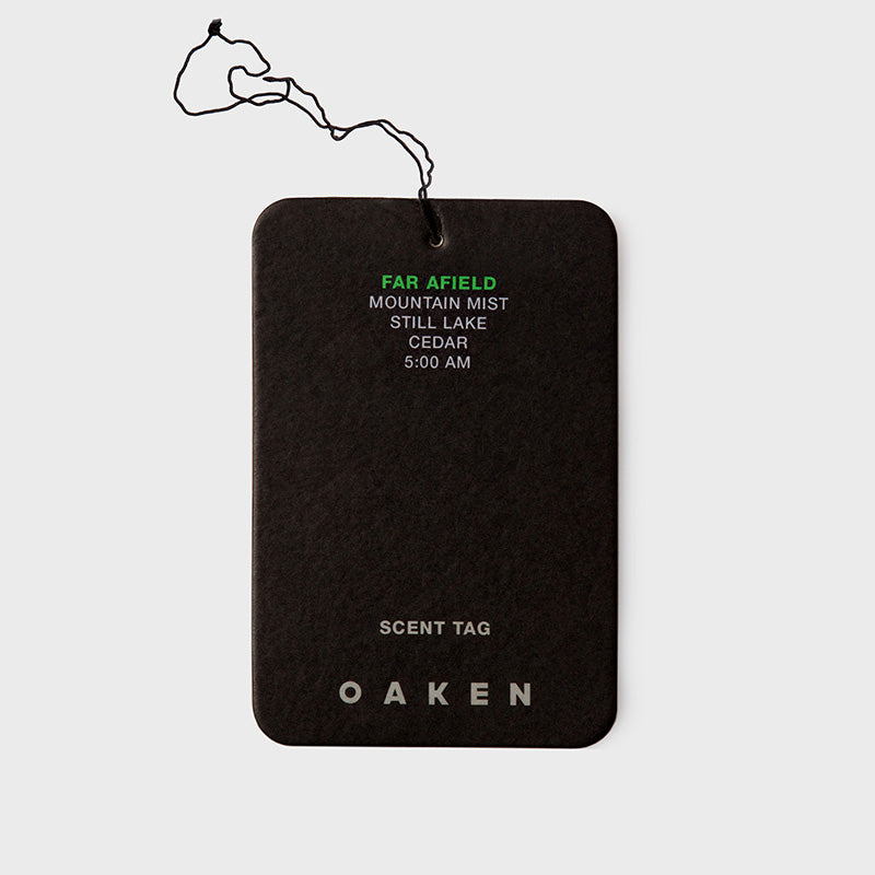 Oaken Lab - Scent Tag, Far Afield - The Panic Room