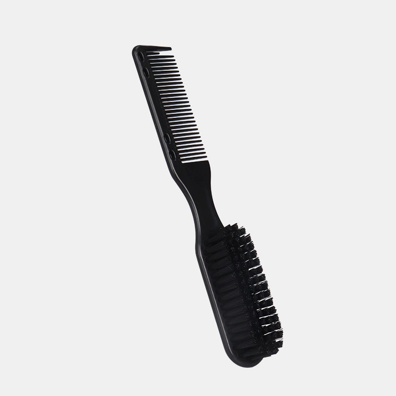 Fade Brush, Double Sided with Comb, Black - The Panic Room